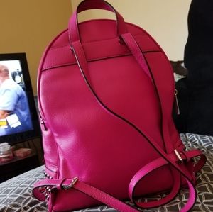 Michael kors backpack genuine leather